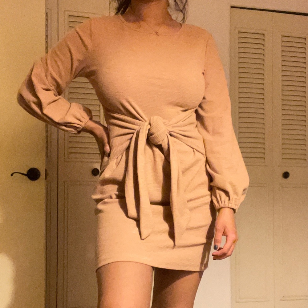 knotted dress